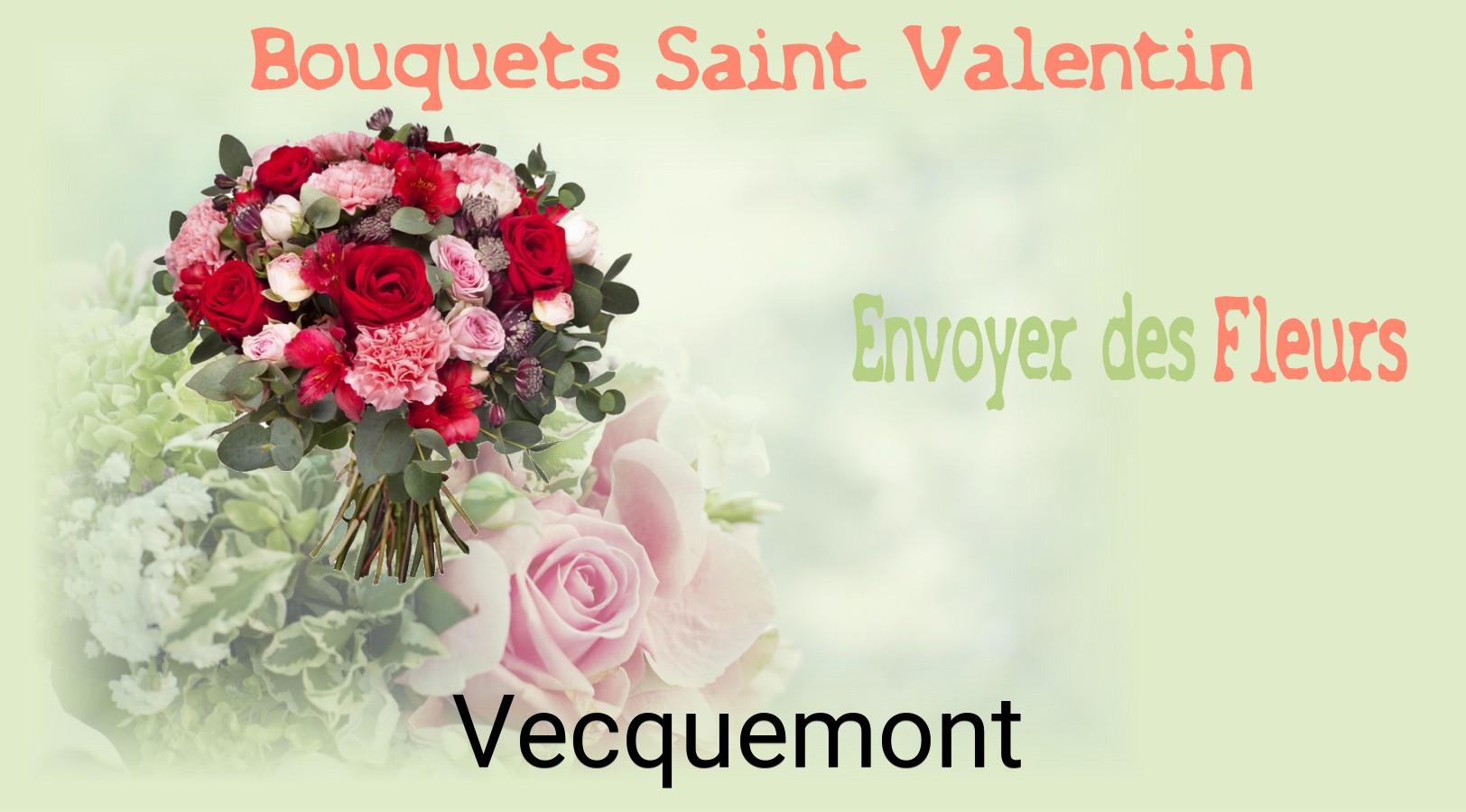Roses de Saint-Valentin livrées à Vecquemont